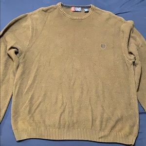 Brown Chaps long sleeve sweater
